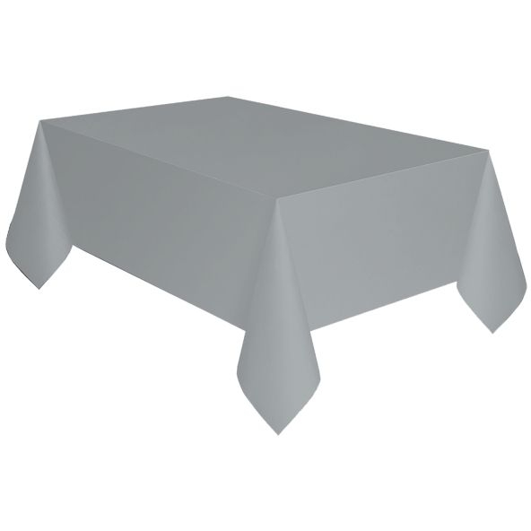 Nappe Papier 274 cm - Argent 