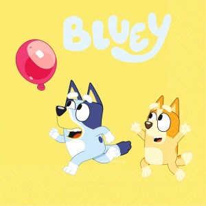 16 Serviettes Bluey