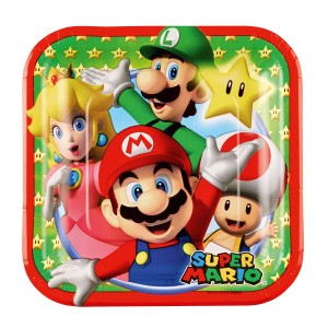8 Petites Assiettes Mario Party