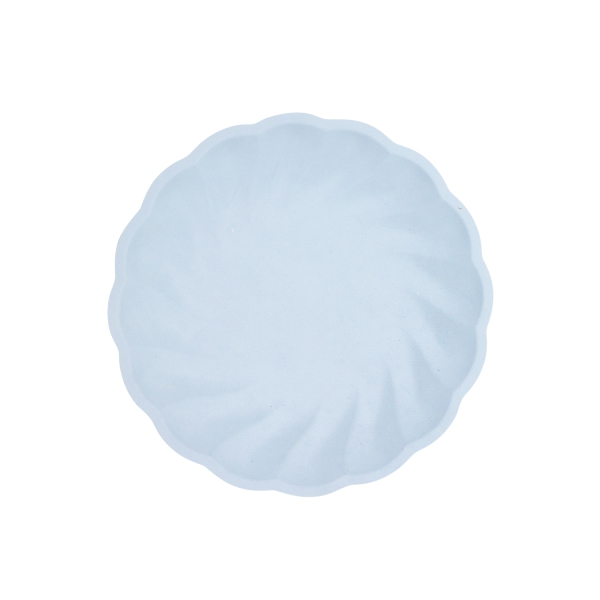 6 Petites Assiettes - Bleu Pastel 