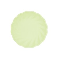 6 Petites Assiettes - Vert Pastel