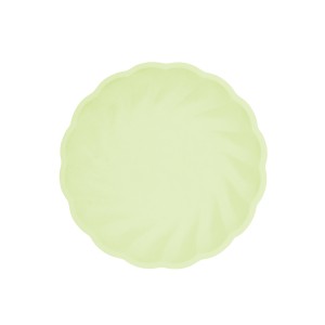 6 Petites Assiettes - Vert Pastel