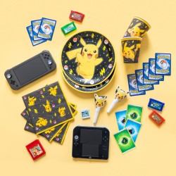8 Assiettes Pokmon Pikachu. n4
