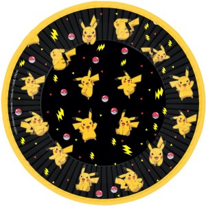8 Petites Assiettes Pokmon Pikachu