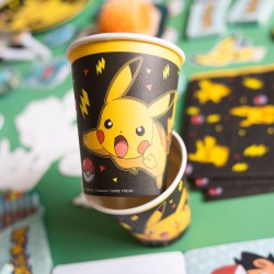 8 Gobelets Pokémon Pikachu. n°1
