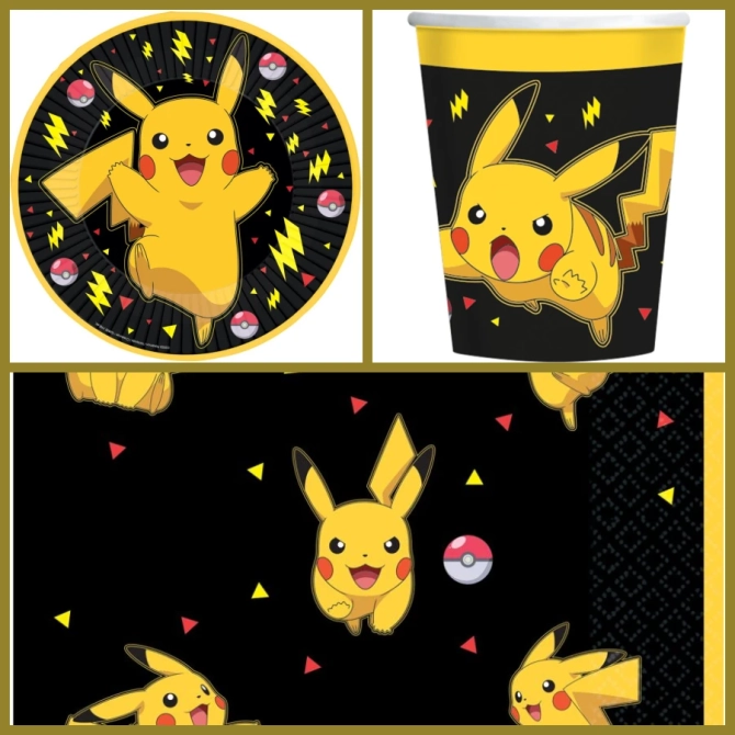Bo�te � f�te Pok�mon Pikachu 