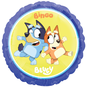 Ballon Aluminium Hlium Bluey -  43 cm