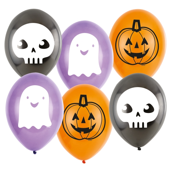 6 Ballons - Halloween Friends 