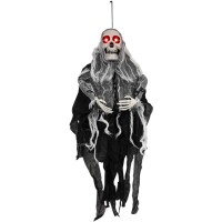 Fantme Anim Suspendu Noir  80 cm