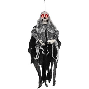 Fantme Anim Suspendu Noir  80 cm