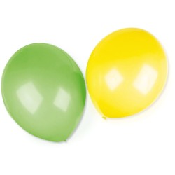 Lot de 4 Ballons Multicolores � Jaune,  Vert,  Rouge et Bleu � � 40 cm. n�1