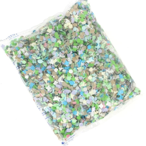 Confettis Multicolores (100 g) - Papier 