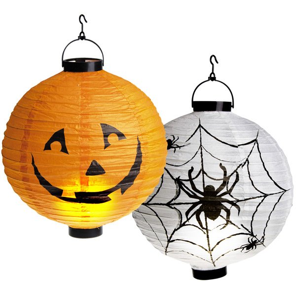 2 Lanternes LED Halloween 