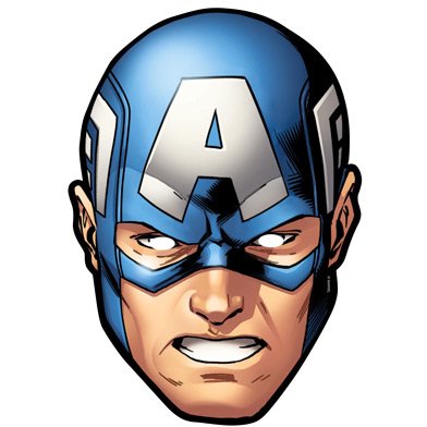 Masque Avengers Captain Amrica 