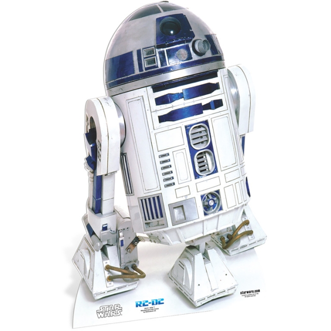 Silhouette Carton Star Wars R2-D2 (91 cm) 