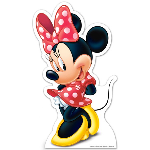 Silhouette Carton Minnie (89 cm) 