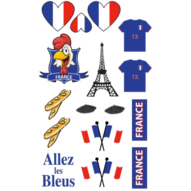 Tatouages Supporter France 