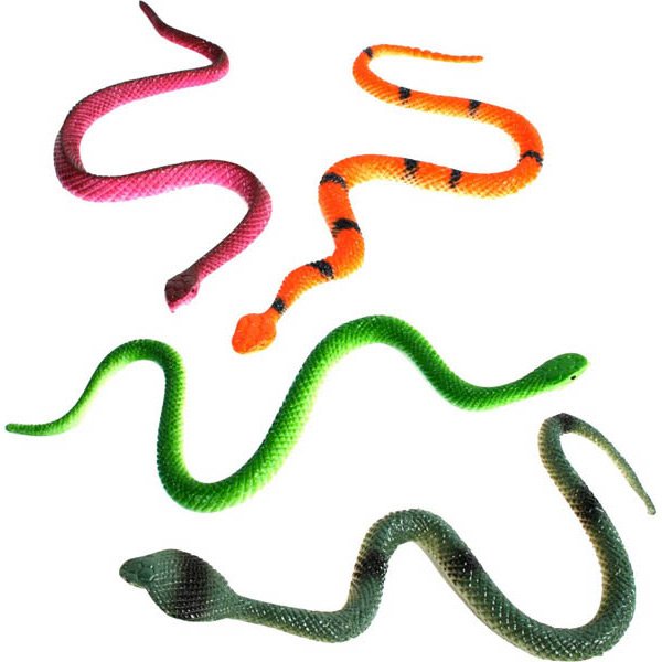 1 Serpent en Plastique 