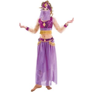 Dguisement de Danseuse Orientale Violet