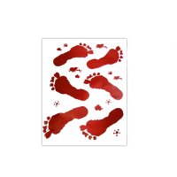 D�co de Sol Pieds Ensanglant�s