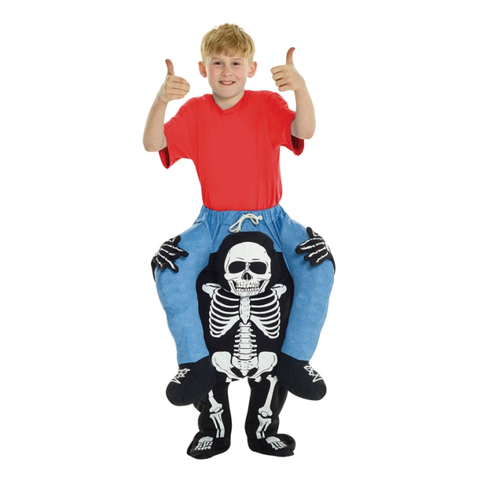 Dguisement  Dos de Squelette Enfant Taille unique 