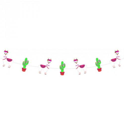 Guirlande Lama Decoration Anniversaire Annikids