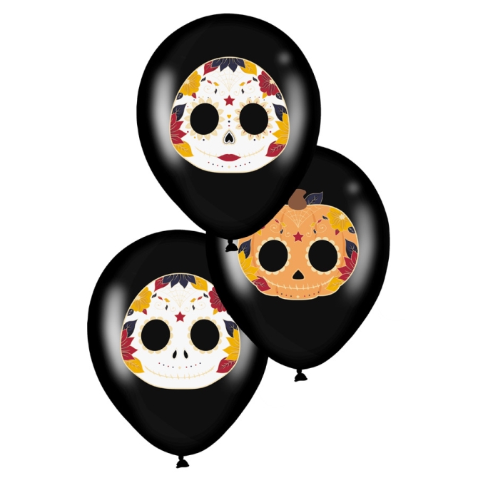 6 Ballons - Dia De Los Muertos 