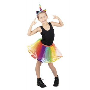 Tutu Licorne Rainbow Enfant - Taille Unique