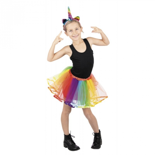 Tutu Licorne Rainbow Enfant - Taille Unique 