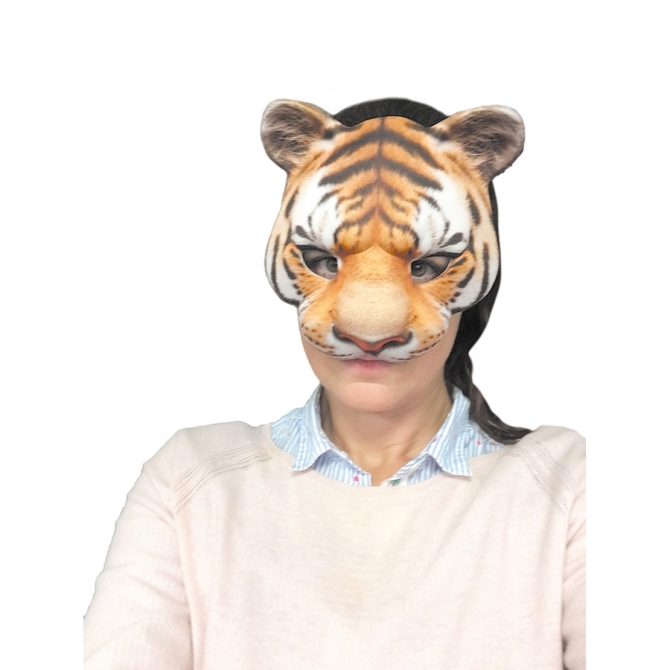 Masque Ralistic Tigre 