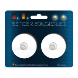 Set 2 Bougies LED. n°1