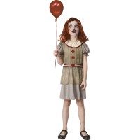 Dguisement Petite Clownette Terrifiante - Taille 4-6 ans