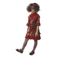 Dguisement Petite Clownette Tueuse - Taille 4-6 ans
