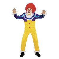 Dguisement Clown Halloween - Taille 4-6 ans