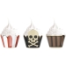 6 Caissettes Cupcakes - Pirate. n°1
