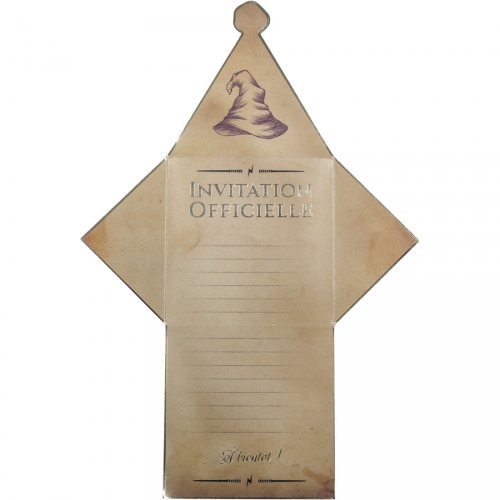 8 Invitations - Apprenti Sorcier 