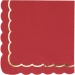 Bote  Fte Festonnes Rouge et Or. n3