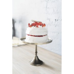 6 Cake Toppers - Pompiers. n3