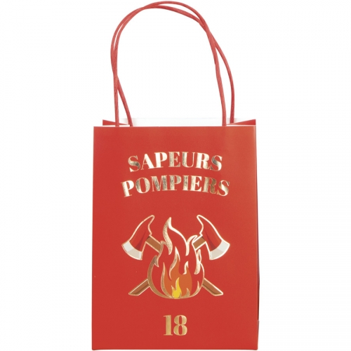 4 Sacs Cadeaux - Pompiers 