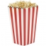 8 Botes  Popcorn Rouge/Blanc/Or