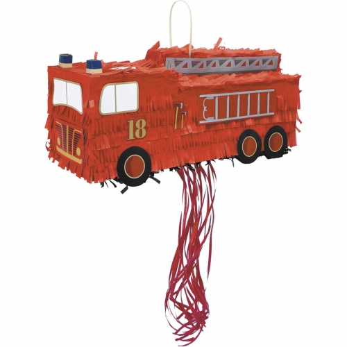 Pull Pinata Camion de Pompier 