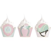 6 Caissettes Cupcakes - Cheval d'Amour