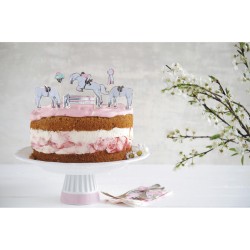 6 Cake Toppers - Cheval d Amour. n2