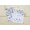 2 Planches de 25 Stickers - Cheval d'Amour images:#1