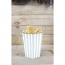 8 Botes  Popcorn Bleu Pastel/Blanc/Or