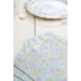 16 Serviettes Festonnes Shabby et Or. n2