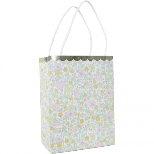 4 Sacs Cadeaux Shabby et Or 