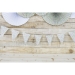 Guirlande Fanions Shabby et Or - 3 m. n5
