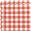 Contient : 1 x 16 Serviettes Festonnes Guinguette