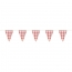 Contient : 1 x Guirlande Fanions Guinguette - 3 m